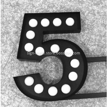 Vintage Led Marquee Letter Light Sign for Sale
